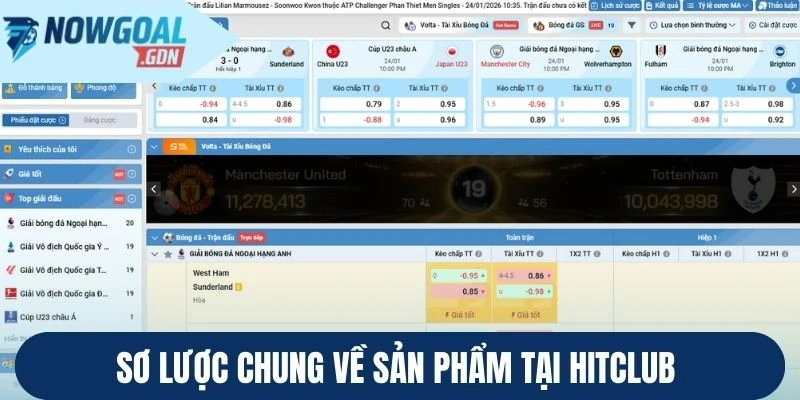 Sơ lược chung về sản phẩm tại Hitclub
