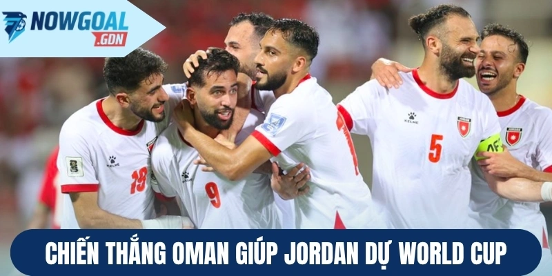 Chiến thắng Oman giúp Jordan dự World Cup