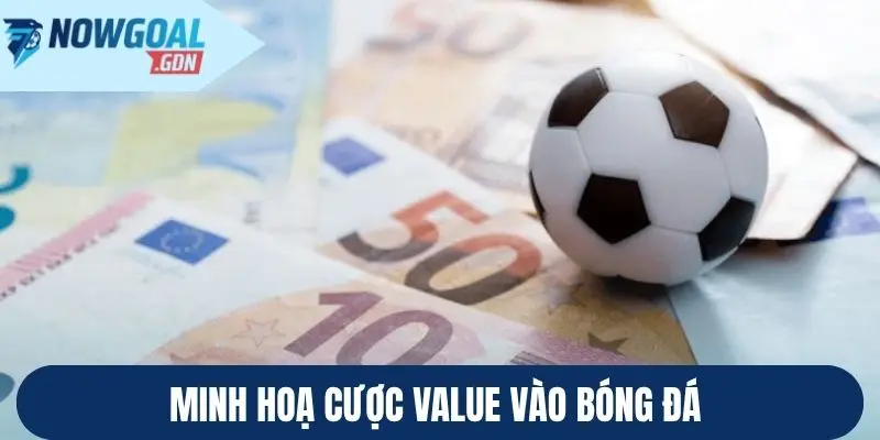 Minh hoạ cược Value vào bóng đá